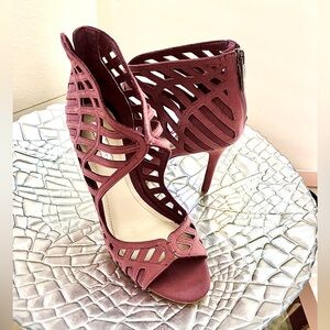 BCBGeneratiion high heel cut out bootie